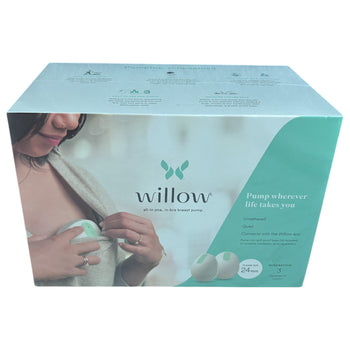 Willow All-in-One Double Electric Wearable Breast Pump 3.0 Generation (24mm)