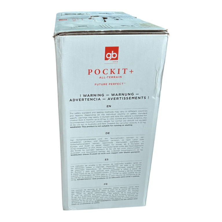 gb Pockit+ All-Terrain, Ultra Compact Lightweight Travel Stroller-Night Blue