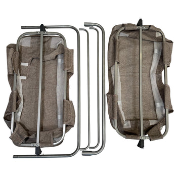 Teknum Twin Bedside Fellow Crib - Brown