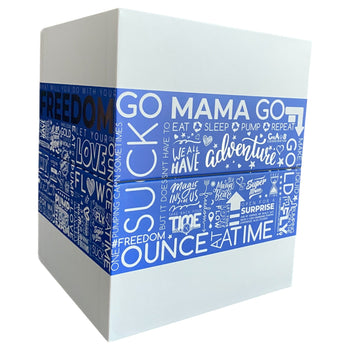 BabyBuddha Portable & Compact Electric Breast Pump - White