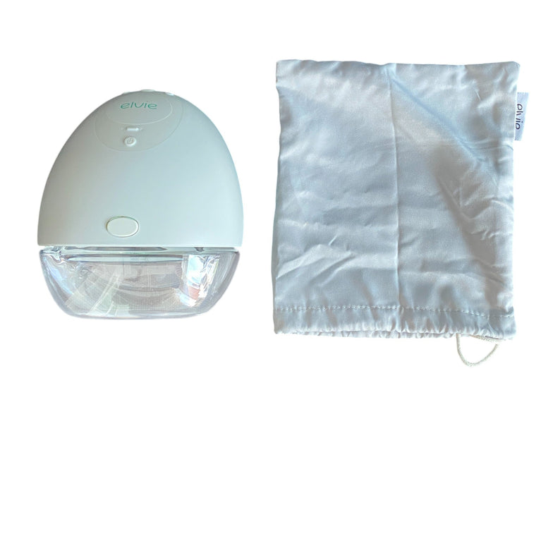 Elvie Double Electric Wearable Hands Free Breast Pump with Elvie Catch Breast Milk Silicone Cups