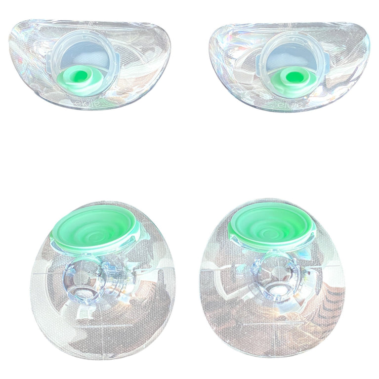 Elvie Double Electric Wearable Hands Free Breast Pump with Elvie Catch Breast Milk Silicone Cups