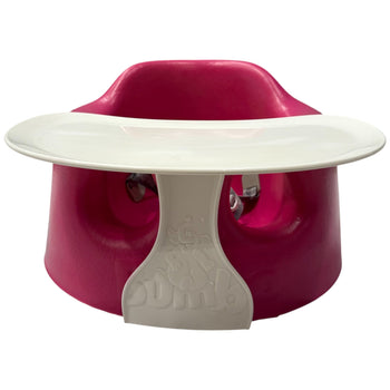 Bumbo Floor Seat + Tray - Hot Pink
