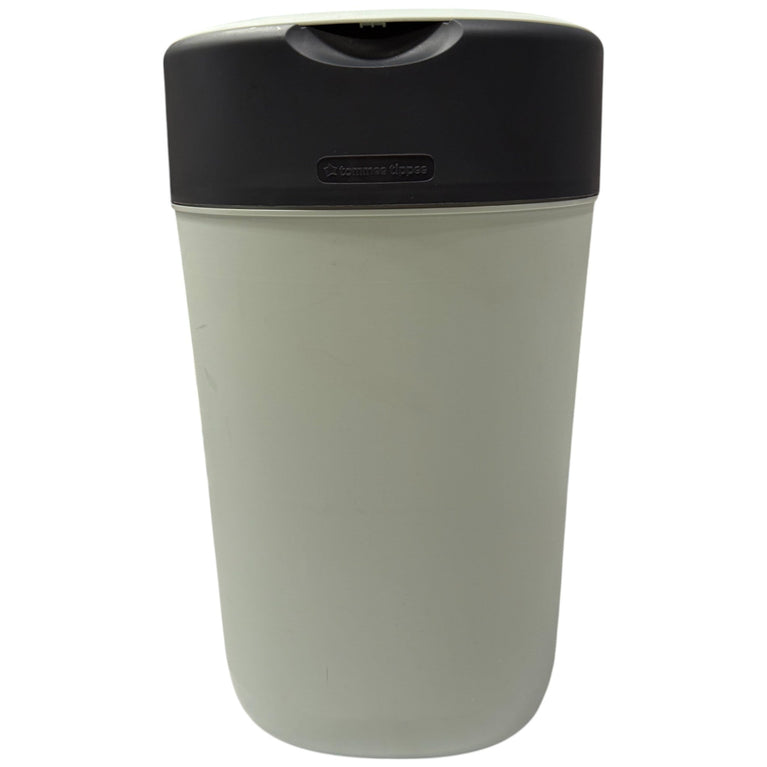 Tommee Tippee Twist & Click Advanced Nappy Disposal Bin - Mint Green & Grey