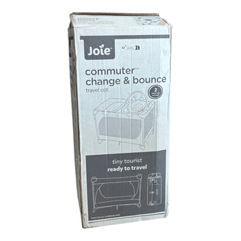 Joie Commuter Chance and Bounce Travel Cot - Frankie and Friends