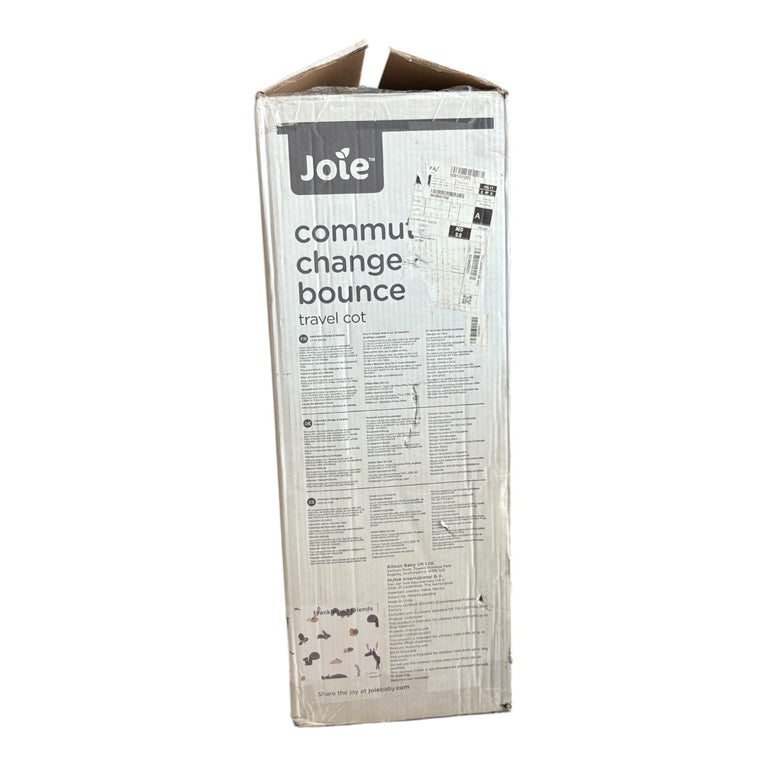 Joie Commuter Chance and Bounce Travel Cot - Frankie and Friends
