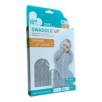 Love To Dream Swaddle Up Original Medium (6-8.5kg) 1.0 TOG - Grey