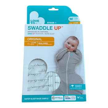 Love To Dream Swaddle Up Original Medium (6-8.5kg)1.0 TOG - All-Over Printed