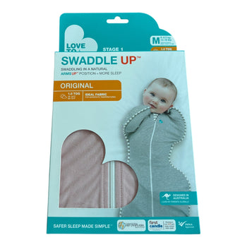 Love To Dream Swaddle Up Original Medium (6-8.5kg)1.0 TOG - Pink