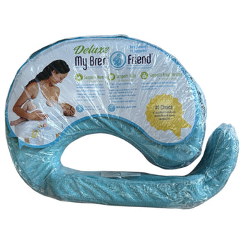 My Brest Friend Deluxe Nursing Pillow-Aqua