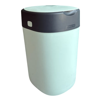 Tommee Tippee Twist & Click Advanced Nappy Disposal Bin - Mint Green & Grey