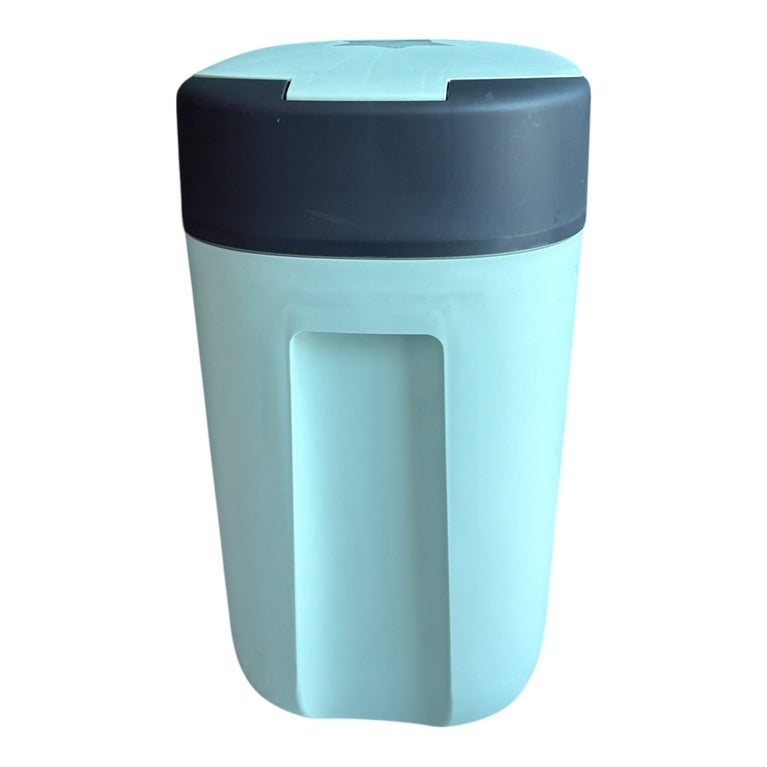 Tommee Tippee Twist & Click Advanced Nappy Disposal Bin - Mint Green & Grey