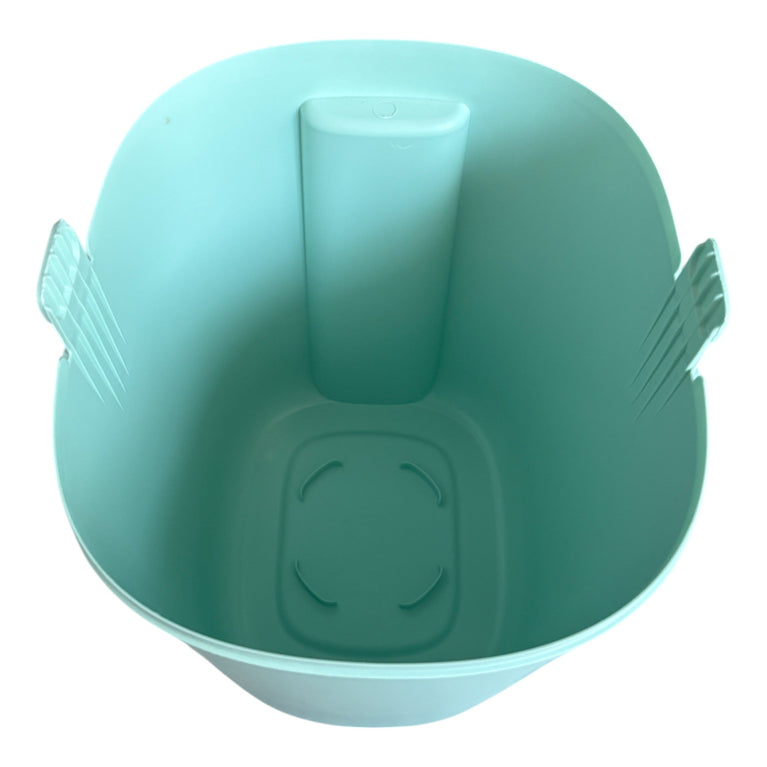 Tommee Tippee Twist & Click Advanced Nappy Disposal Bin - Mint Green & Grey