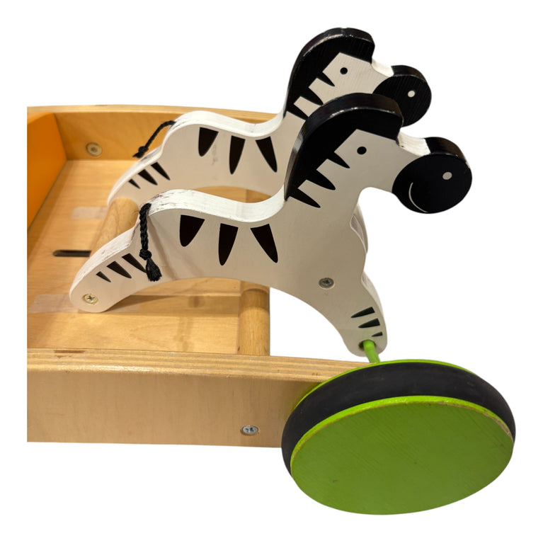 Hape Galloping Zebra -Multi Color