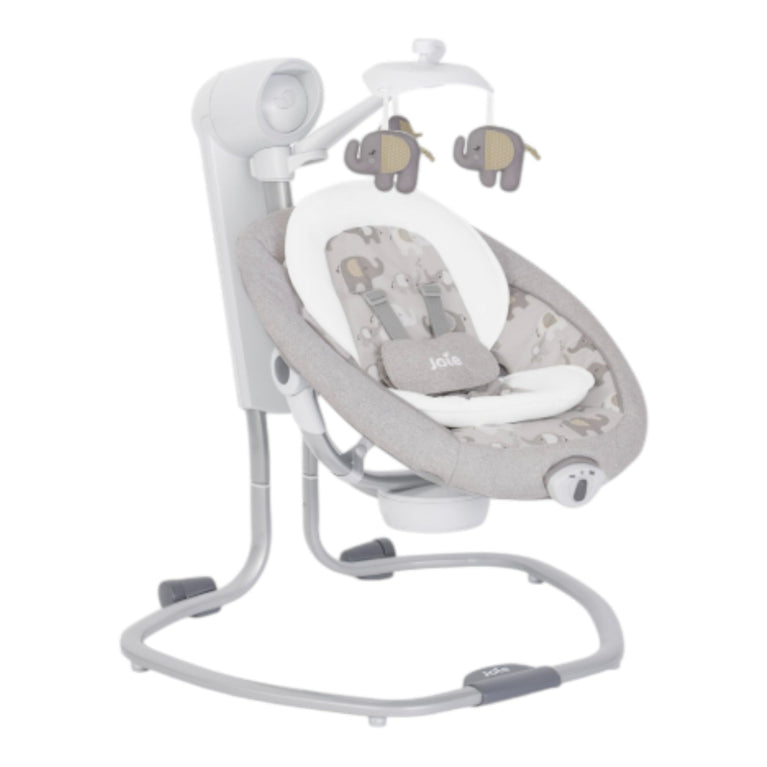 Joie Serina Swivel Baby Swing- Elephant Duo