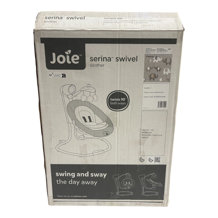 Joie Serina Swivel Baby Swing- Elephant Duo