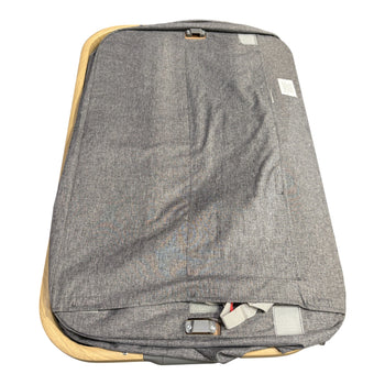 Tutti Bambini CoZee Air Bedside Crib/Co-Sleeper Rocker - Oak & Charcoal