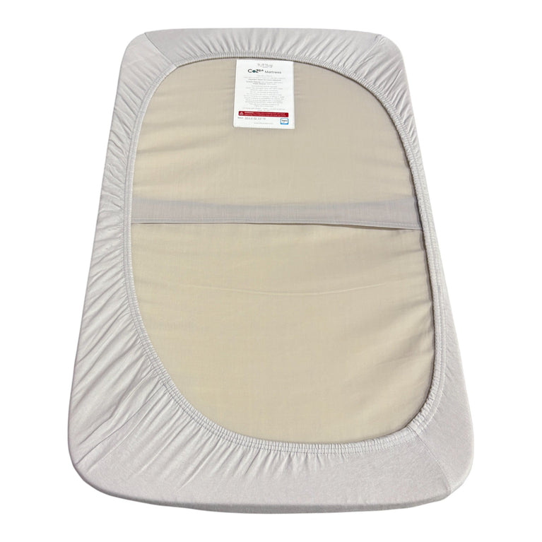 Tutti Bambini CoZee Air Bedside Crib/Co-Sleeper Rocker - Oak & Charcoal