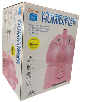 Crane Ultrasonic Humidifier - Pink