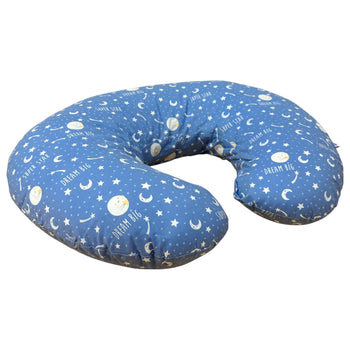 Chicco Boppy Original Nursing Pillow With Cotton Slipcover Special Edition - Moon And Stars