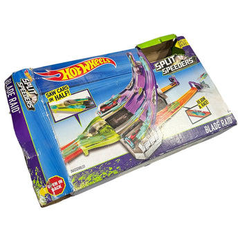 Hot Wheels Split Speeders Blade Raid Track Set