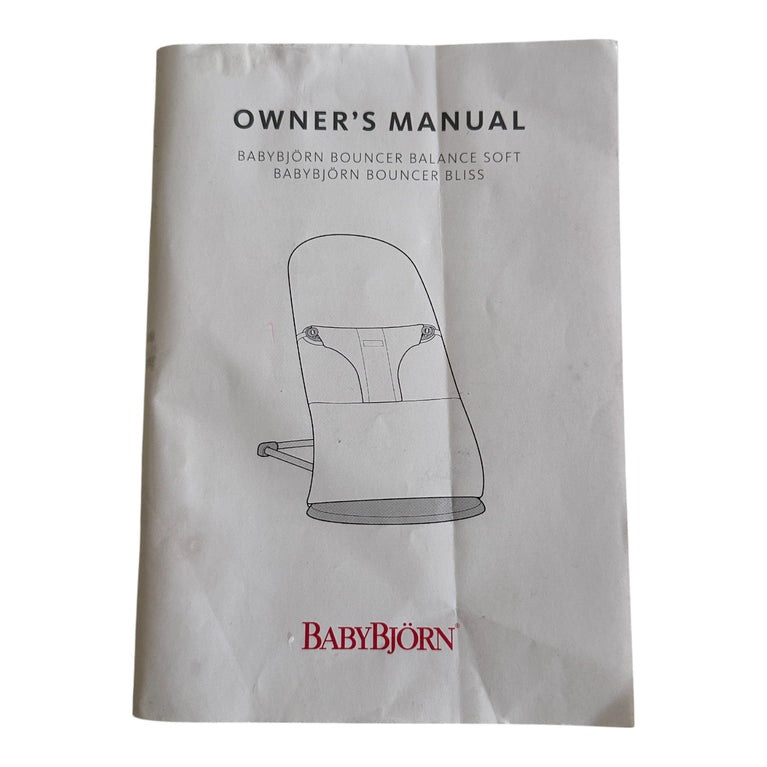 BabyBjorn Bouncer Balance Soft - Dark Grey