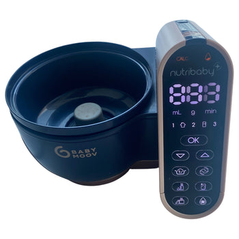 Babymoov Nutribaby 6-in-1 Food Processor Steam Cook Blender - Bluerose Gold