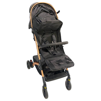 Cam Compass Lightweight Stroller - Jacquard Black