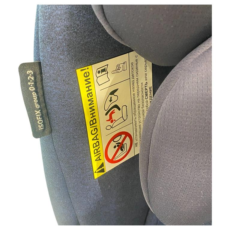 Panoramic Baby Car Seat - Blue