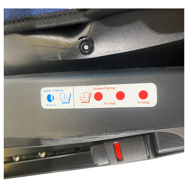 Panoramic Baby Car Seat - Blue