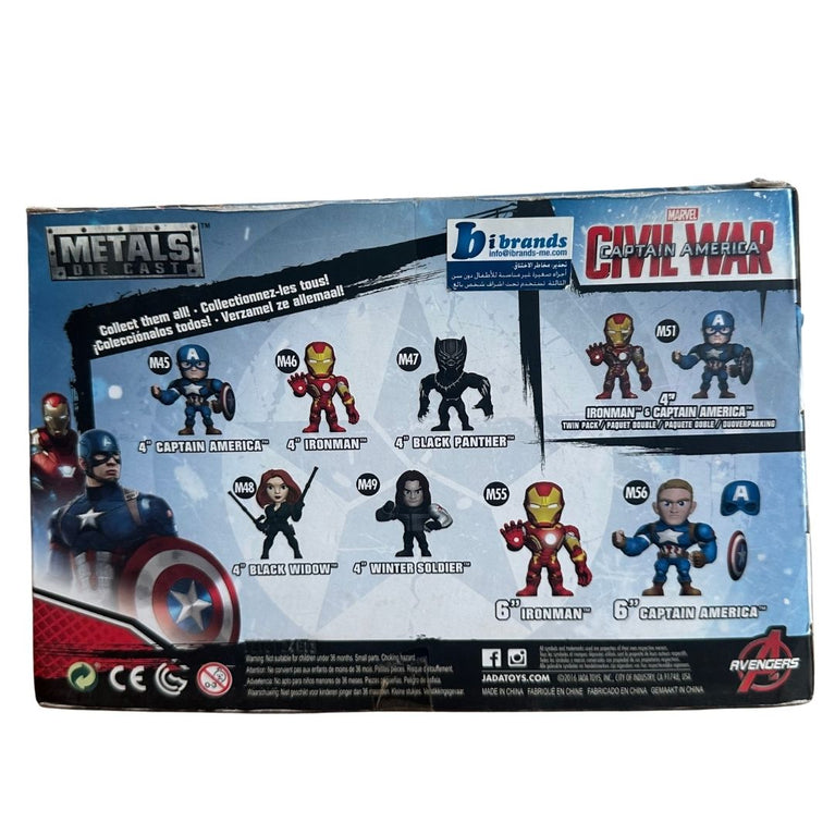 Jada Metals Marvel 4 inch Movie Twin Pack