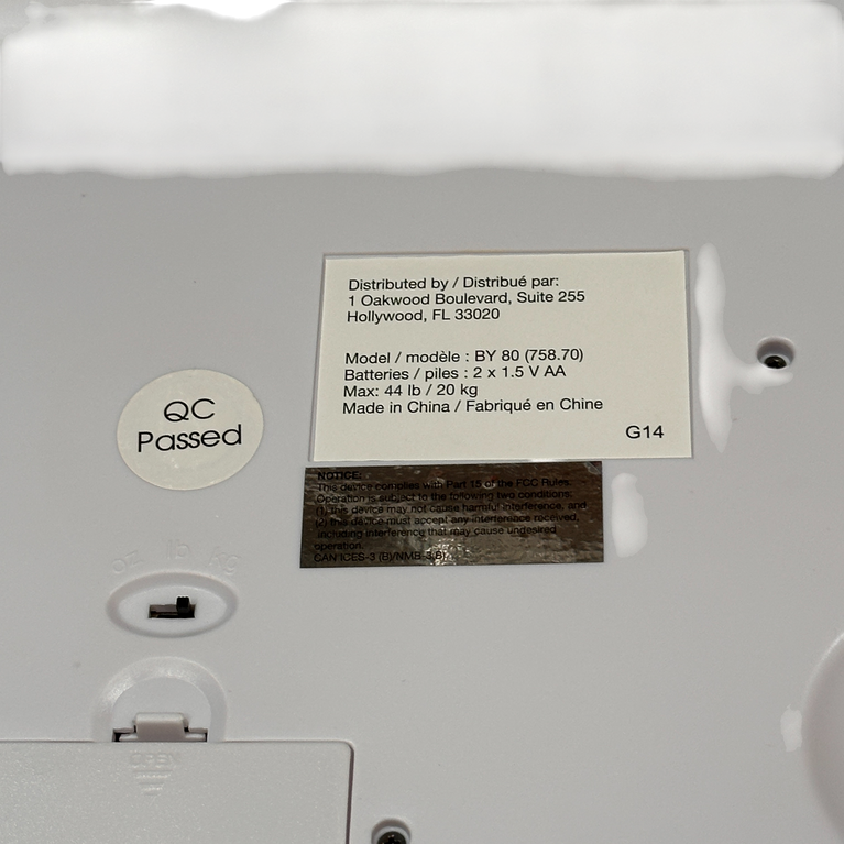 Beurer Babycare Digital Baby Weighing Scale