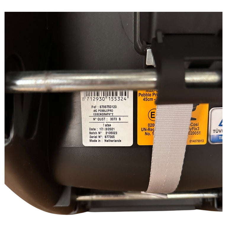 Maxi-Cosi Pebble Pro i-Size Infant Car Seat - Essential Graphite