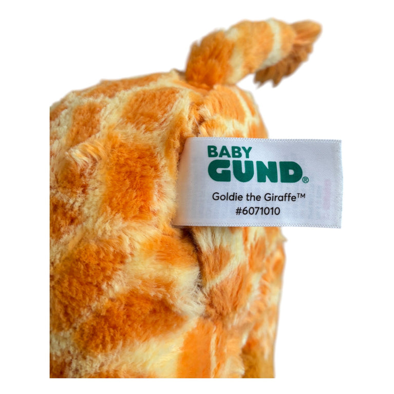 Gund Goldie The Giraffe Counting & Singing Plush - 10-inch