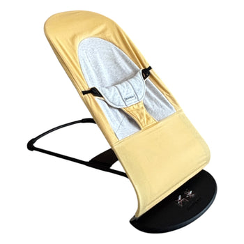 BabyBjörn Bouncer Balance Soft Cotton/Jersey - Yellow/Grey