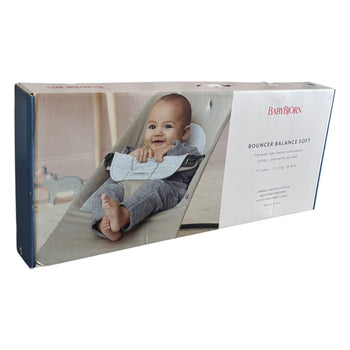 BabyBjörn Bouncer Balance Soft Cotton/Jersey - Yellow/Grey