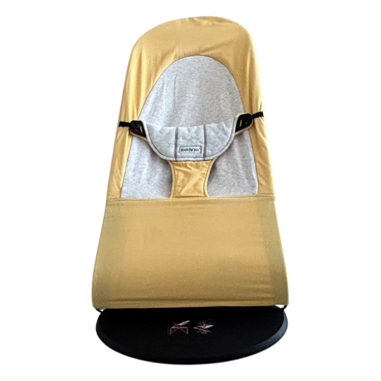 BabyBjörn Bouncer Balance Soft Cotton/Jersey - Yellow/Grey