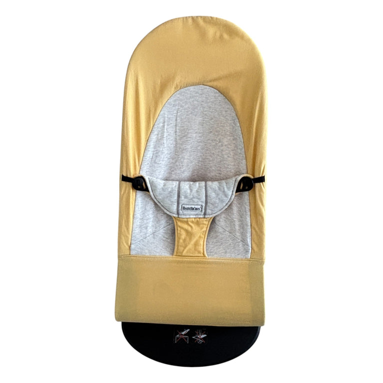 BabyBjörn Bouncer Balance Soft Cotton/Jersey - Yellow/Grey
