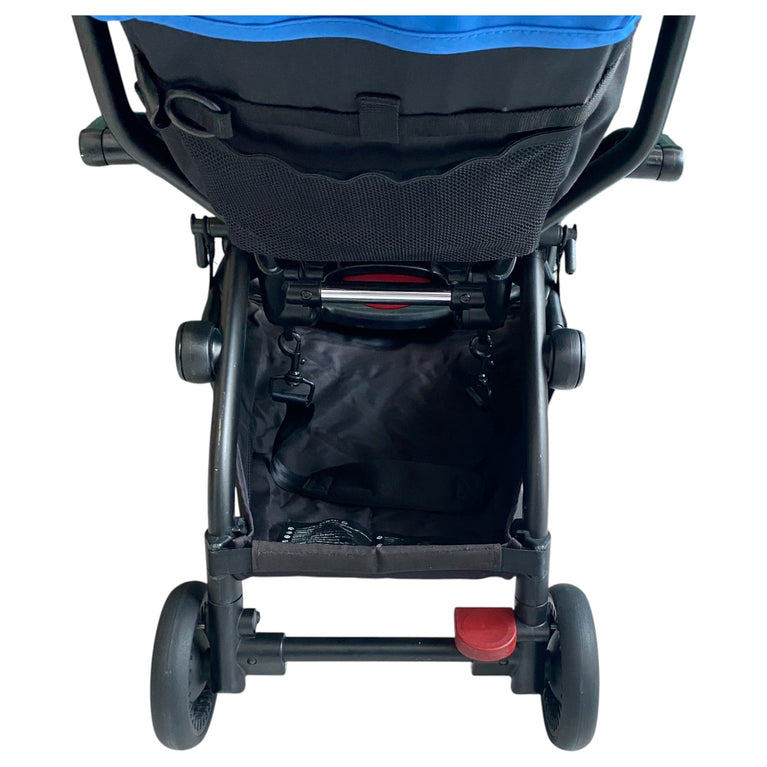 Babyzen YOYO+ Complete Stroller Set With Black Frame & 6m+ Blue Color Pack