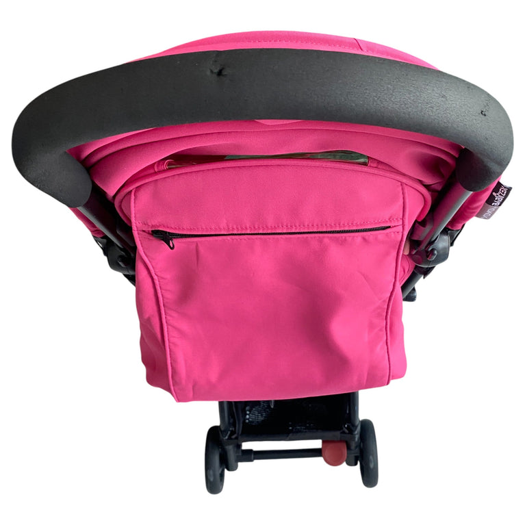 Babyzen YOYO+ Complete Stroller Set With Black Frame & 6m+ Pink Color Pack