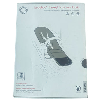 Bugaboo Donkey 2 Base Seat Fabric - Grey Melange