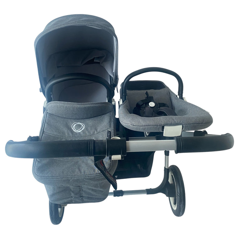 Bugaboo Donkey 2 Duo Bundle - Grey Melange