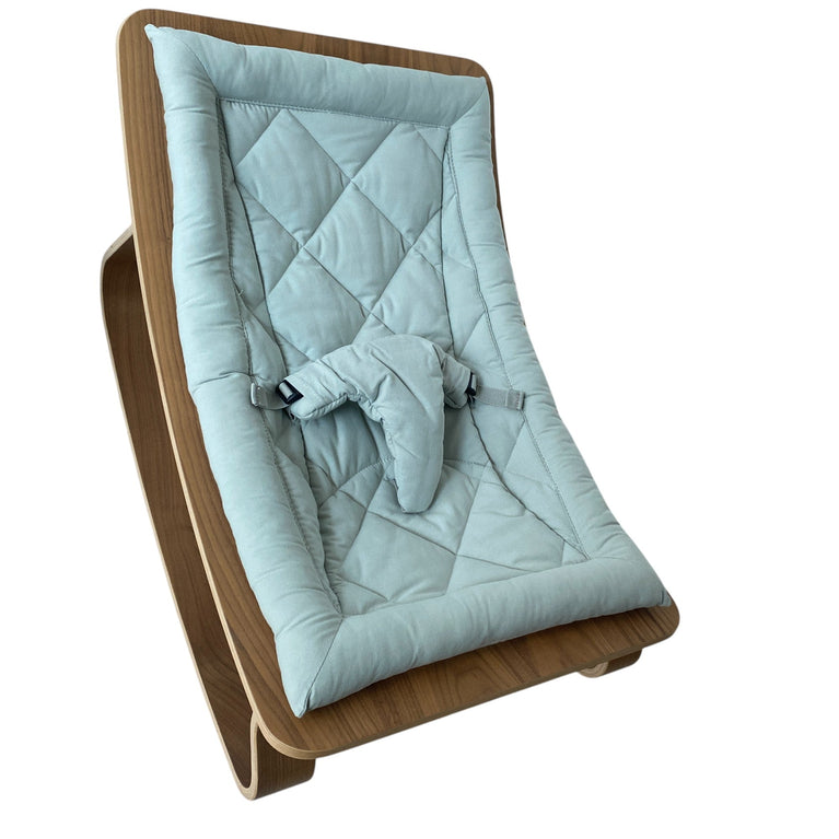 Charlie Crane Levo Baby Rocker in Beech - Pale Green