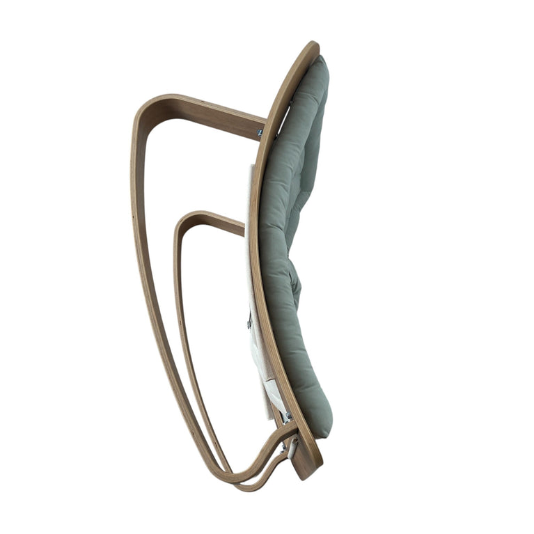 Charlie Crane Levo Baby Rocker in Beech - Pale Green