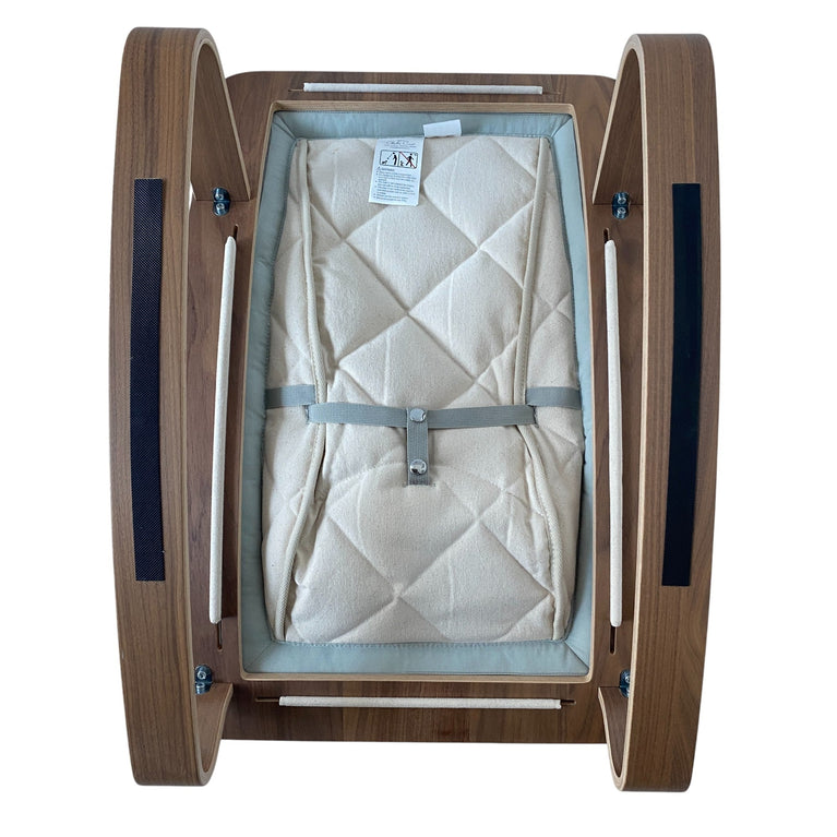 Charlie Crane Levo Baby Rocker in Beech - Pale Green