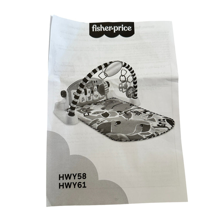 Fisher-Price Glow and Grow Kick & Play Piano Gym