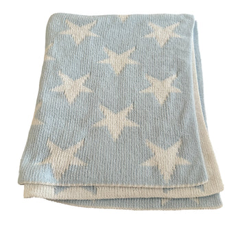 Juniors All-Over Star Print Blanket - 75x100 cm
