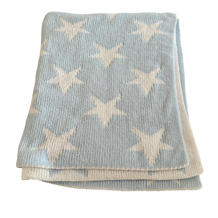 Juniors All-Over Star Print Blanket - 75x100 cm