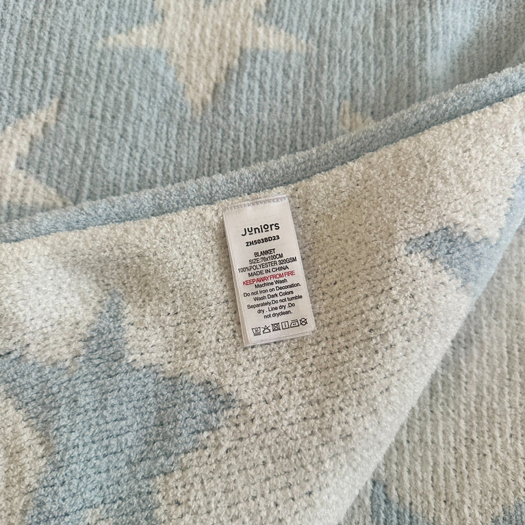 Juniors All-Over Star Print Blanket - 75x100 cm