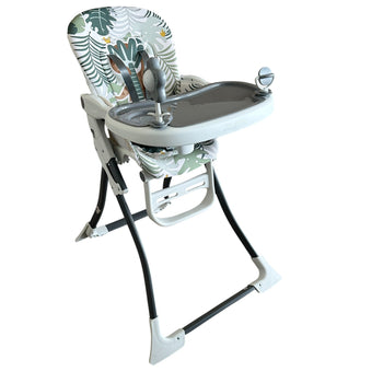 Juniors Violet Highchair with Toys and Removable Tray